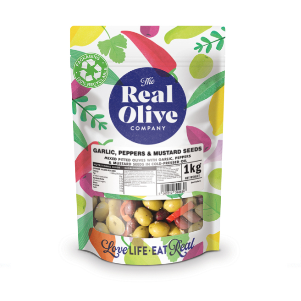 Olives Siciliana (Real Olive Co.) Bag - (1Kg)