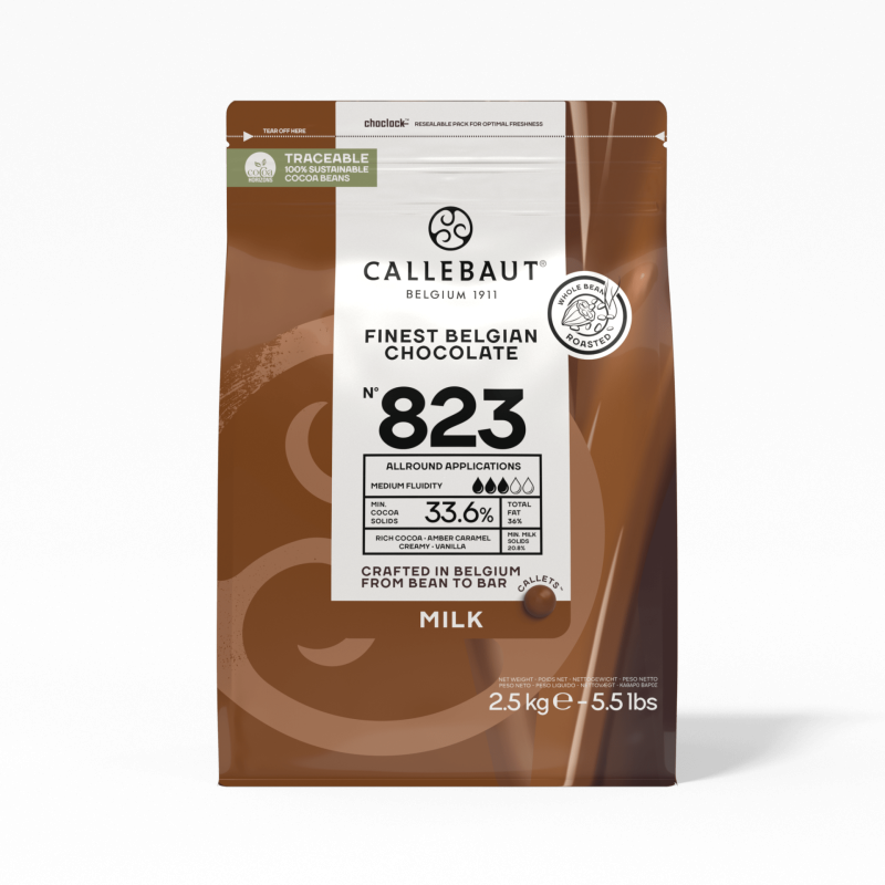Chocolate Callebaut Calletes (Milk) - (250g)