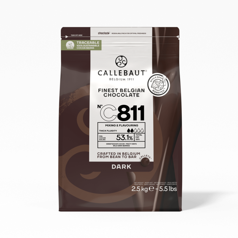 Chocolate Callebaut Calletes (Dark) - (250g)