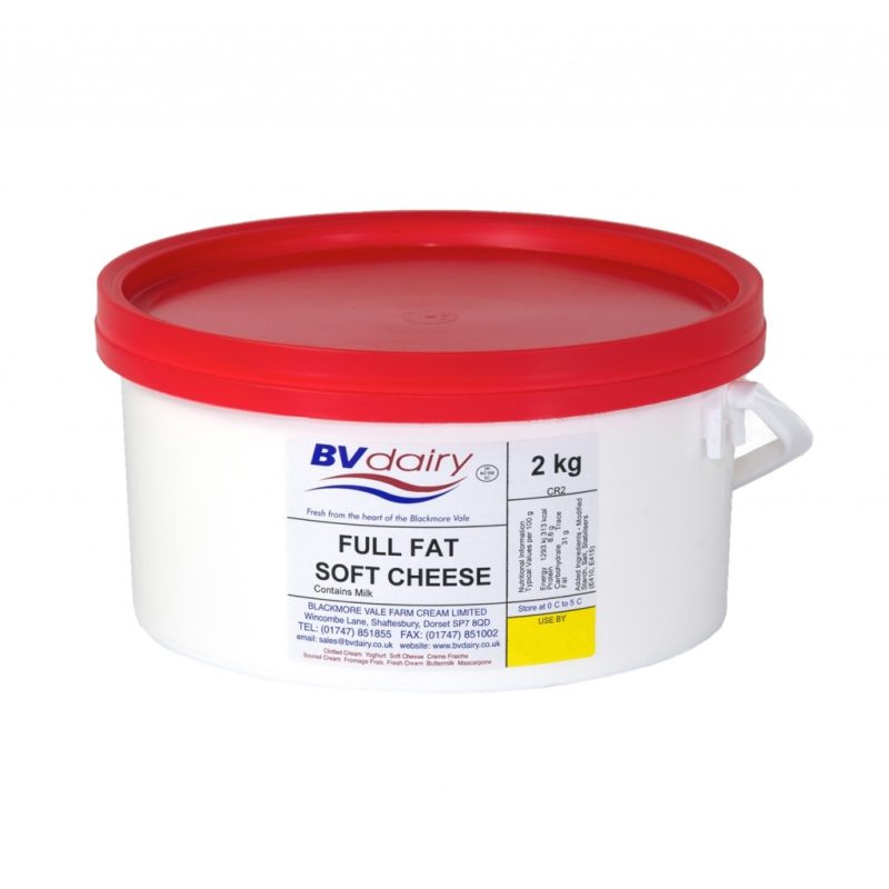 Cream Cheese Full Fat Soft Tub - (2Kg)