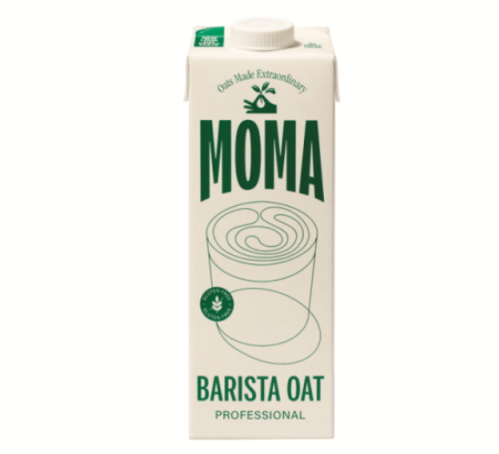 Milk Oat Barista Unsweetened (MOMA) - (1 litre)