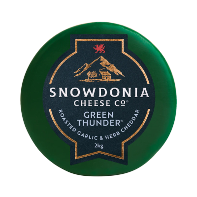 Cheese Snowdonia (Green Thunder) Portion - (200g)